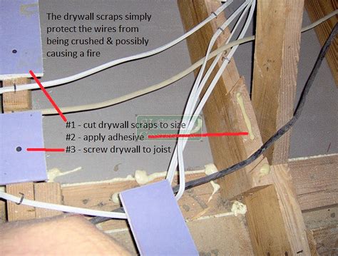 electrical wiring code  attic