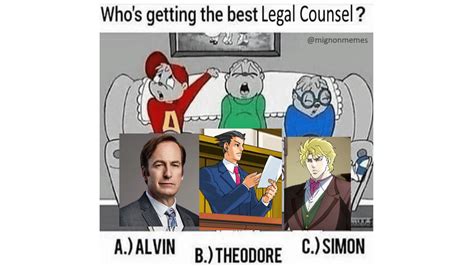 legal counsel whos    head   meme