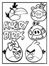 Angry Birds Coloring Pages Printable Colouring Kids Templates Go Bird Kart Print Color Orange Use Valentine Para Useful Most Sheets sketch template