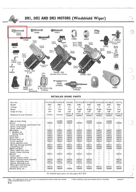 lucas dra wiper motor wiring diagram