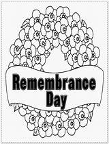 Remembrance Coloringhome sketch template