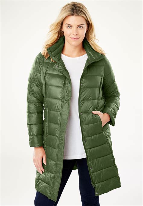 long packable puffer jacket  size outerwear woman