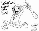 Am Vanoss Bus Crew Wildcat Wild Cat Banana Vanossgaming Fan Squad Fanart Lol sketch template