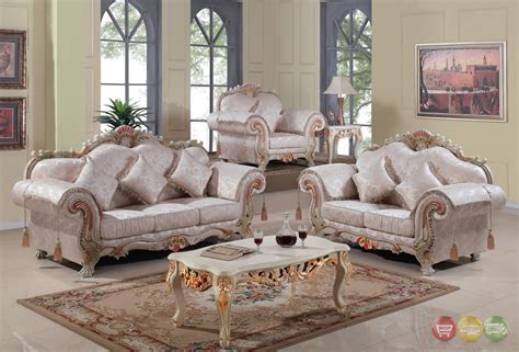 luxurious traditional victorian formal living room set