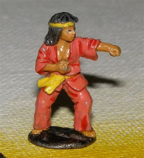 Citadel Painted Monk Female Figure Punching Adandd Figure