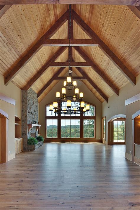 vaulted ceiling ideas  steal  rustic  futuristic cathedral ceiling living room