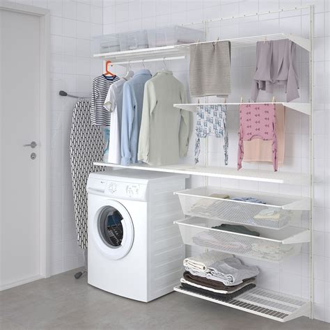 Boaxel Laundry Combination White 647 8x153 4x79 Ikea Small