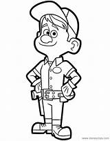 Coloring Ralph Wreck Felix Fix Pages Disneyclips Gif Ready sketch template