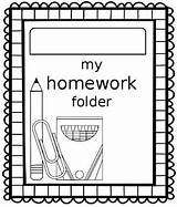 Homework Pages Colouring Folder Cover Sheet Ecdn Teacherspayteachers Source sketch template