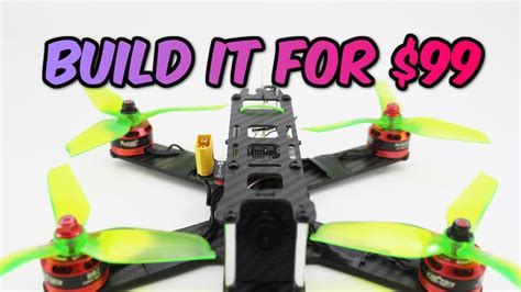build  pro fpv racing drone    full build guide giveaway flying fast