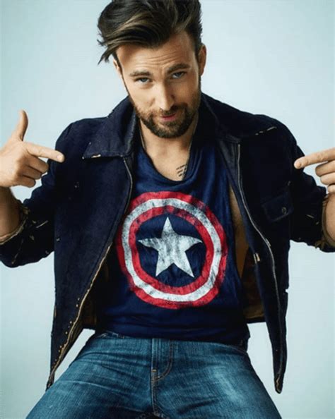 Chris Evans As Captain America I Can Do This All Day Urban Asian