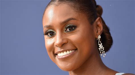 Issa Rae S 2018 Emmys Jumpsuit Is Embroidered With 3 000 Crystals Allure