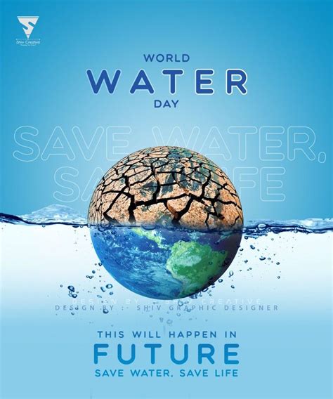 World Water Daythis Will Happen In Futuresave Water Save Life Wall