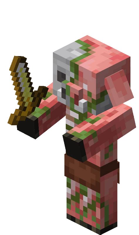 zombified piglin zombie pigman  real life  piglin
