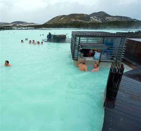 this hot springs resort in iceland is aptly named the blue lagoon