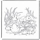 Rabbit Beatrix Pieter Konijn Allerlei Kleurplaten Diversos Allerhand Litt Hvert Faits Divers Vari Temi Beatriz Jetztmalen Fargelegg sketch template
