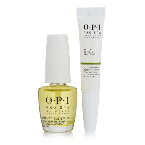 opi  piece pro spa oil home  collection qvc uk