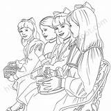 Coloring Pages Girl Doll Realistic American Getdrawings Samantha Getcolorings Lissie Lilly sketch template