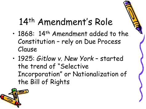 Ppt The Bill Of Rights And The 14 Th Amendment Powerpoint