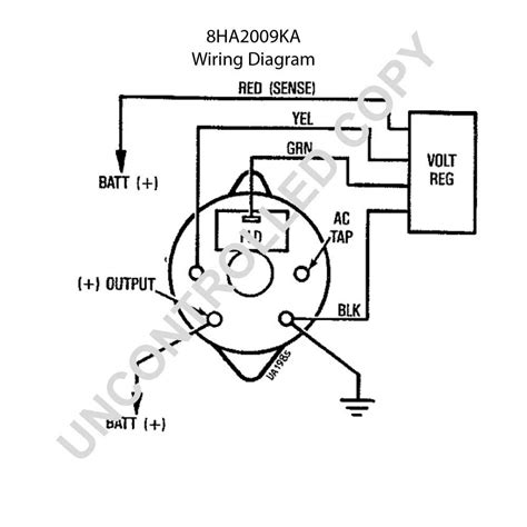 wire alternator wiring diagram