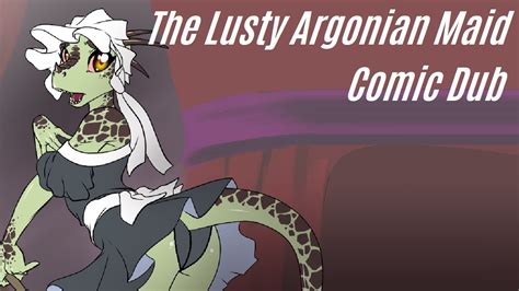 the lusty argonian maid comic dub skyrim youtube