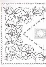 Embroidery Bordado Para Bordados Floral Dibujos Patterns Los Patrones Oaxaqueño Mexicano Hand Bordar Designs Vintage Tik Ku Richelieu Ru Machine sketch template