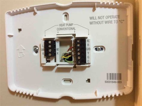 honeywell  wire thermostat wiring diagram  watt mia wired