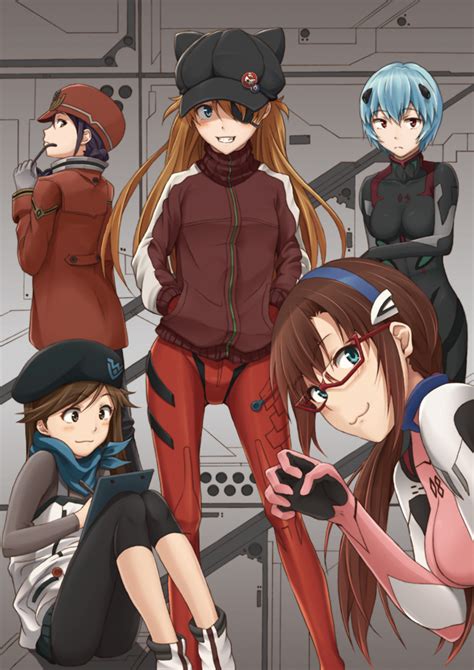 souryuu asuka langley ayanami rei shikinami asuka