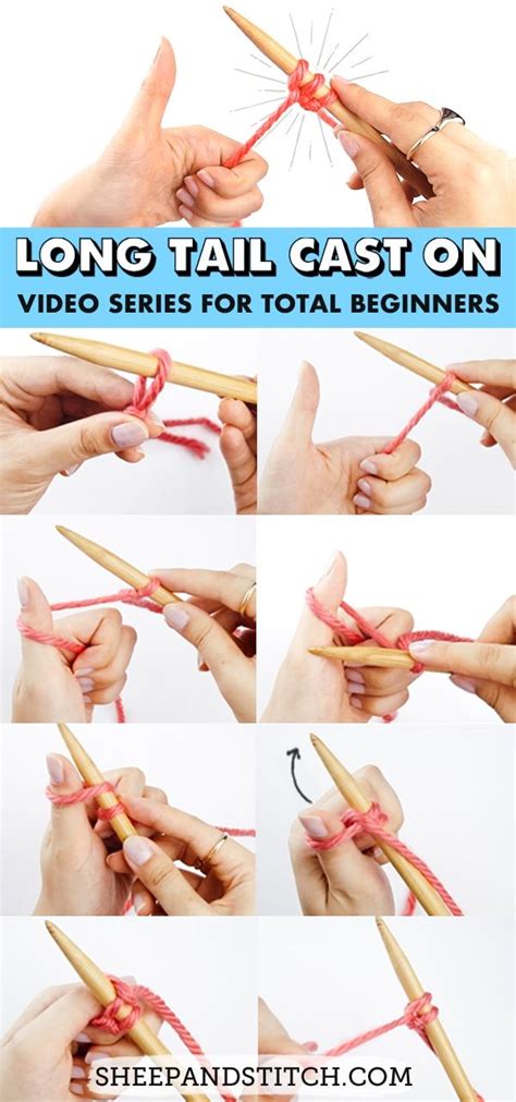 How To Cast On For Total Beginners Sheep And Stitch Cast On