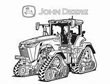 Coloring Deere John Tractor Pages Mower Lawn Print Riding Printable Kids Now Farm Vintage 8rx Drawing sketch template