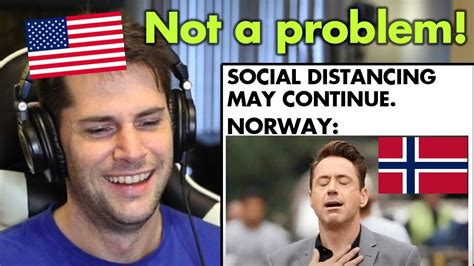 american reacts to funny norwegian memes youtube