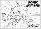 Coloring Sonic Pages Running Hedgehog Mania Popular Library Clipart Coloringhome Comments sketch template