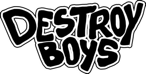 destroy boys band stickers band posters boys posters