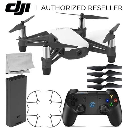 ryze tello quadcopter drone  hd camera  vr powered  dji technology  intel