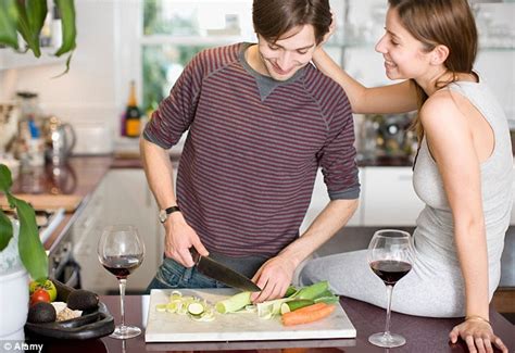Half Of Women Admit Their Man Is A Better Cook Than Them Daily Mail