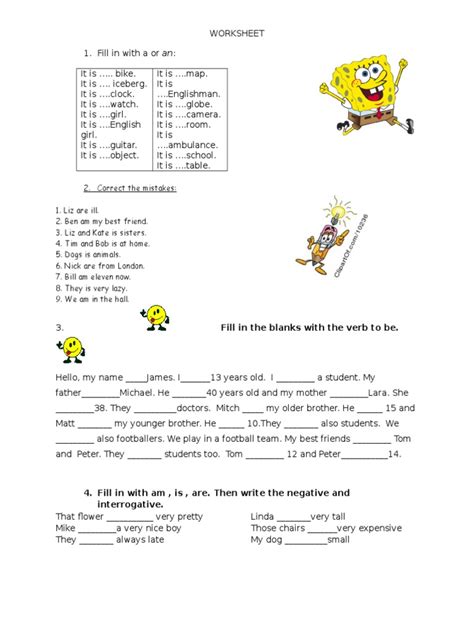 worksheet