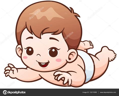 baby cartoon character stock vector image  csararoom