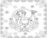 Coloring Avalor Elena Pages Printable Colouring Isabel Princess Sister Book Explore sketch template