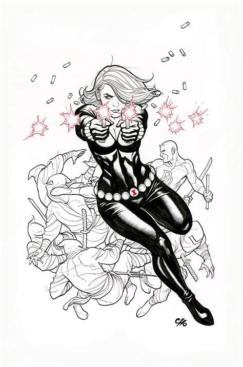 Black Widow By Frank Cho Frank Cho Personnages Marvel
