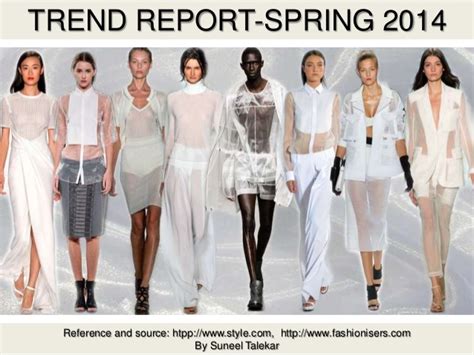 fashion trend report spring 2014