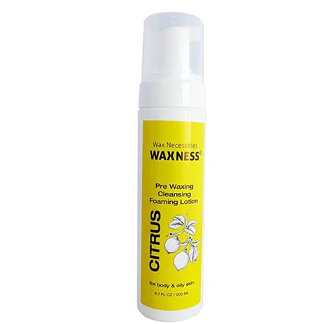 pre waxing cleansing foaming lotion 6 7 fl oz 200 ml vitneo shop