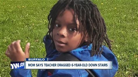 mom says teacher dragged 6 year old down stairs