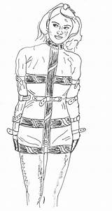 Straitjacket Study Deviantart Deviant sketch template