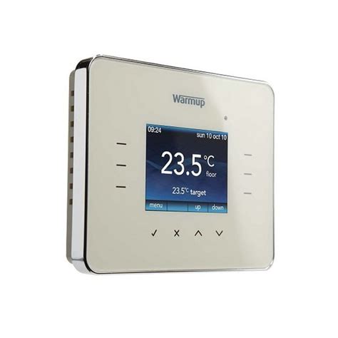 warmup  programmable touchscreen thermostat thermostat touch