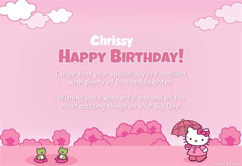happy birthday chrissy pictures congratulations