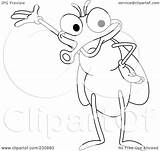 Outline Fly Coloring Illustration Happy Royalty Clipart Yayayoyo Rf Background sketch template