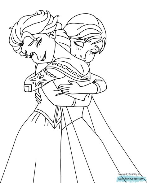 frozen   color  children frozen kids coloring pages