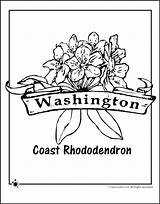 State Washington Coloring Pages Getcolorings Getdrawings Flag sketch template