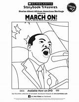 Luther Martin King Coloring Jr Pages Printable Printables Dream Color Kids Quotes Scholastic Activities March Print Getcolorings Easy Quotesgram History sketch template