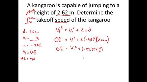 kinematic practice motion   practice problem youtube